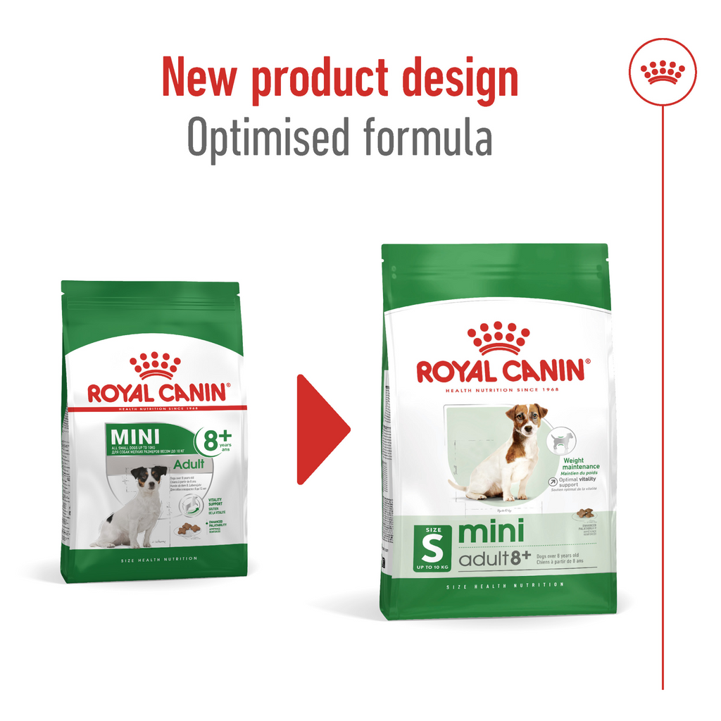 Size Health Nutrition Mini Adult 8+ 2 kg