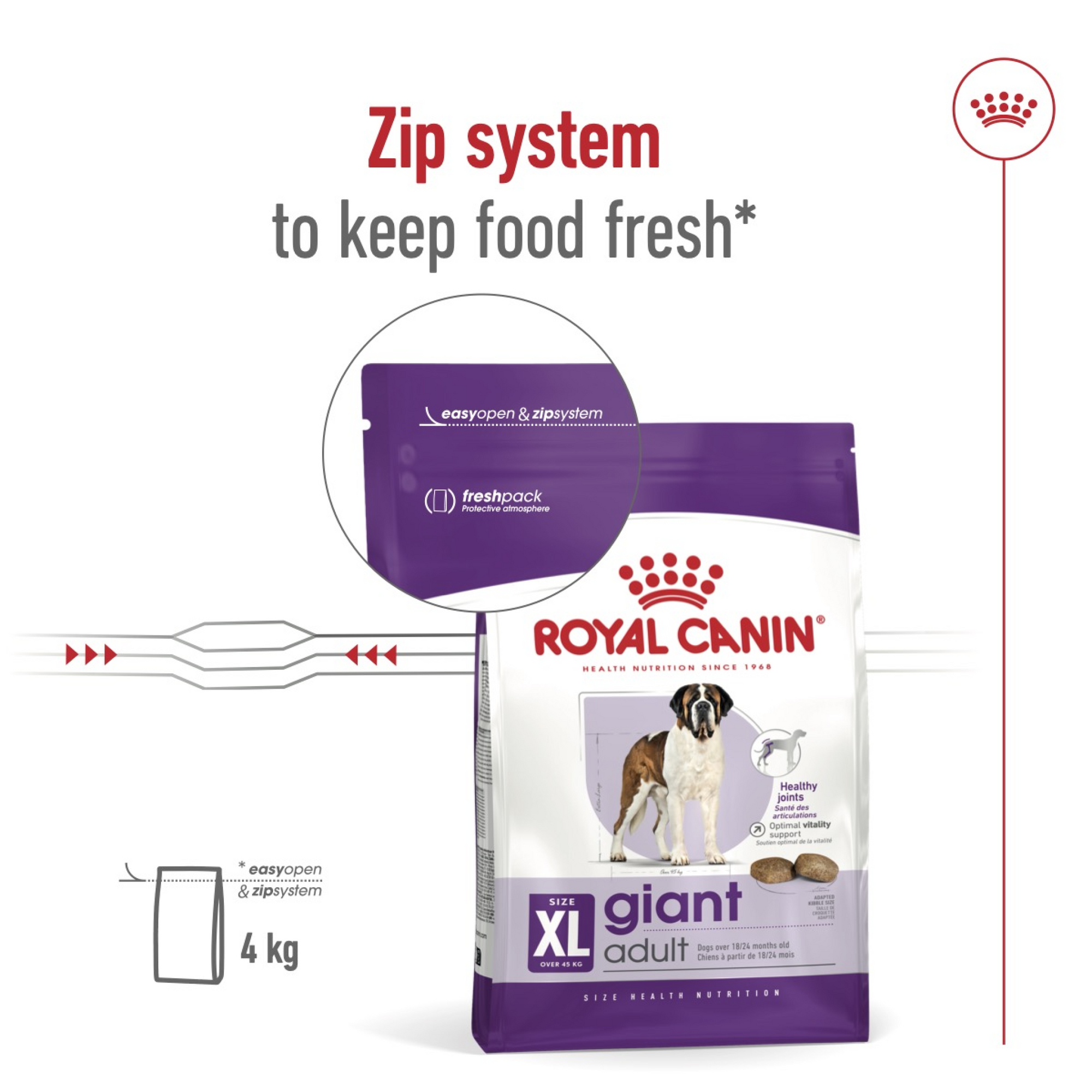 Size Health Nutrition Giant Adult 15 kg