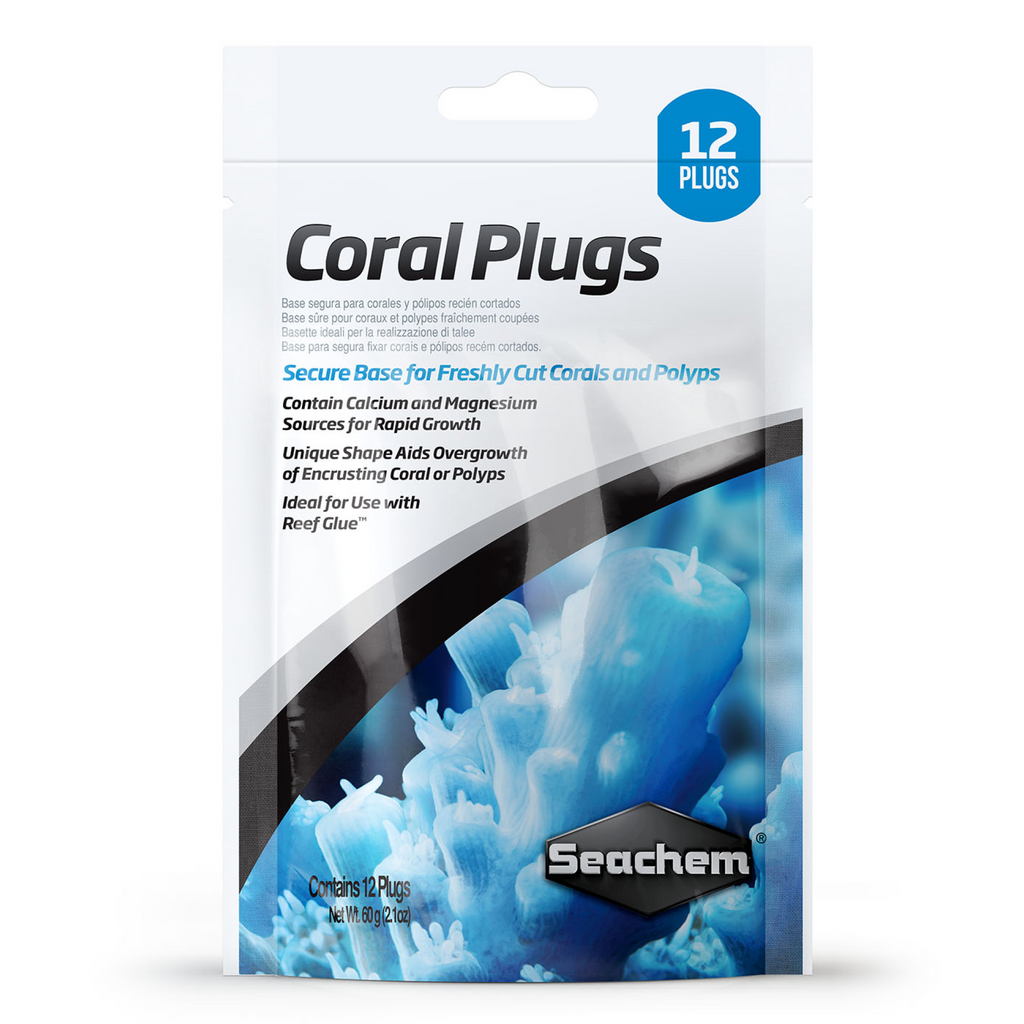 Coral Plugs 12/pk