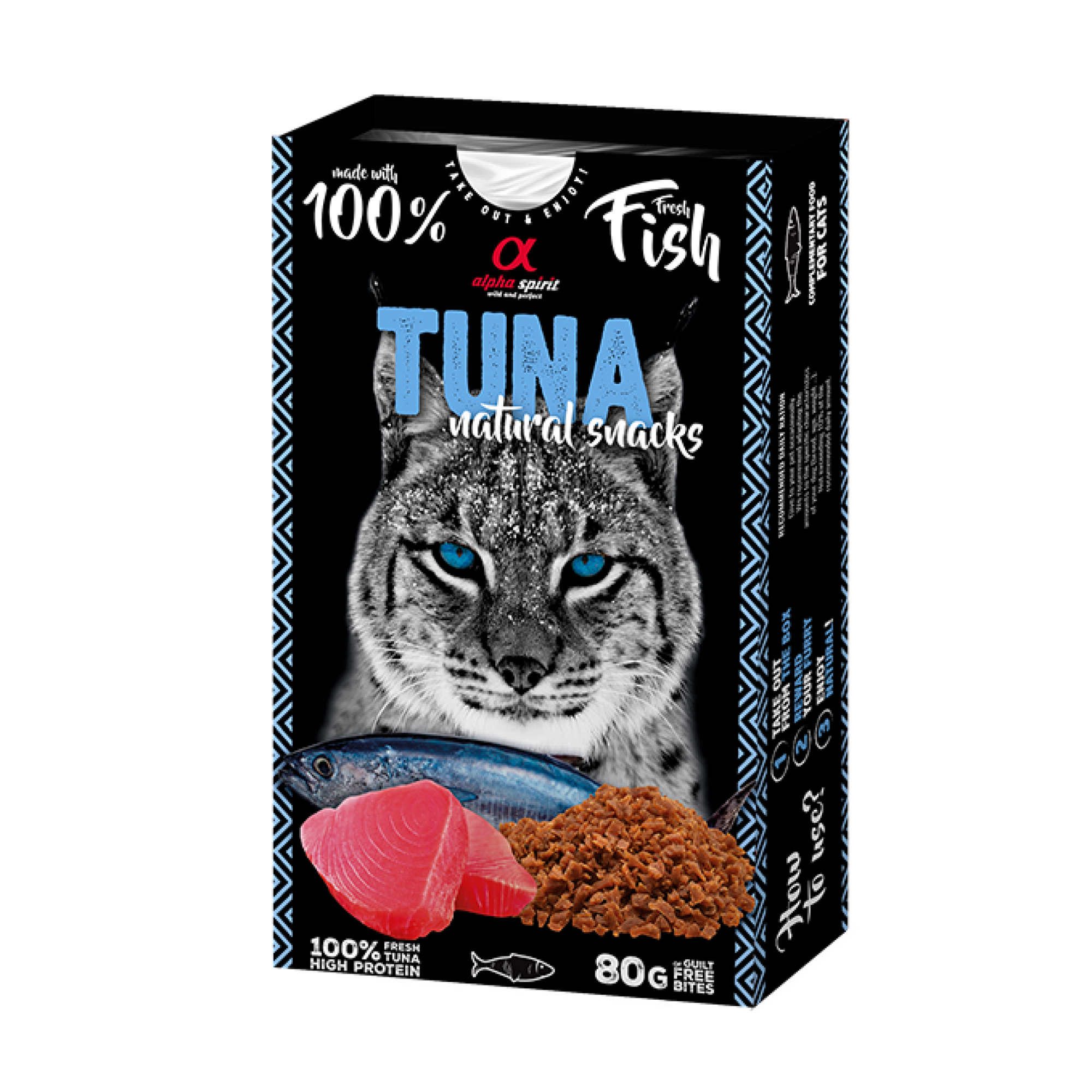 Natural Snacks for Cats Tuna 80 g