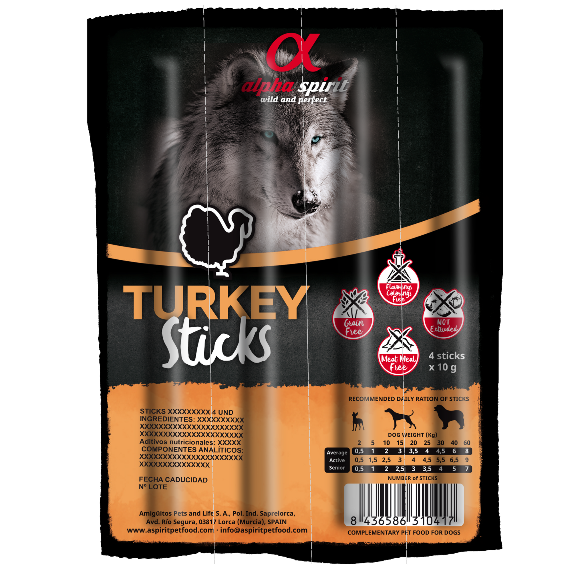 Turkey Sticks 4/pk