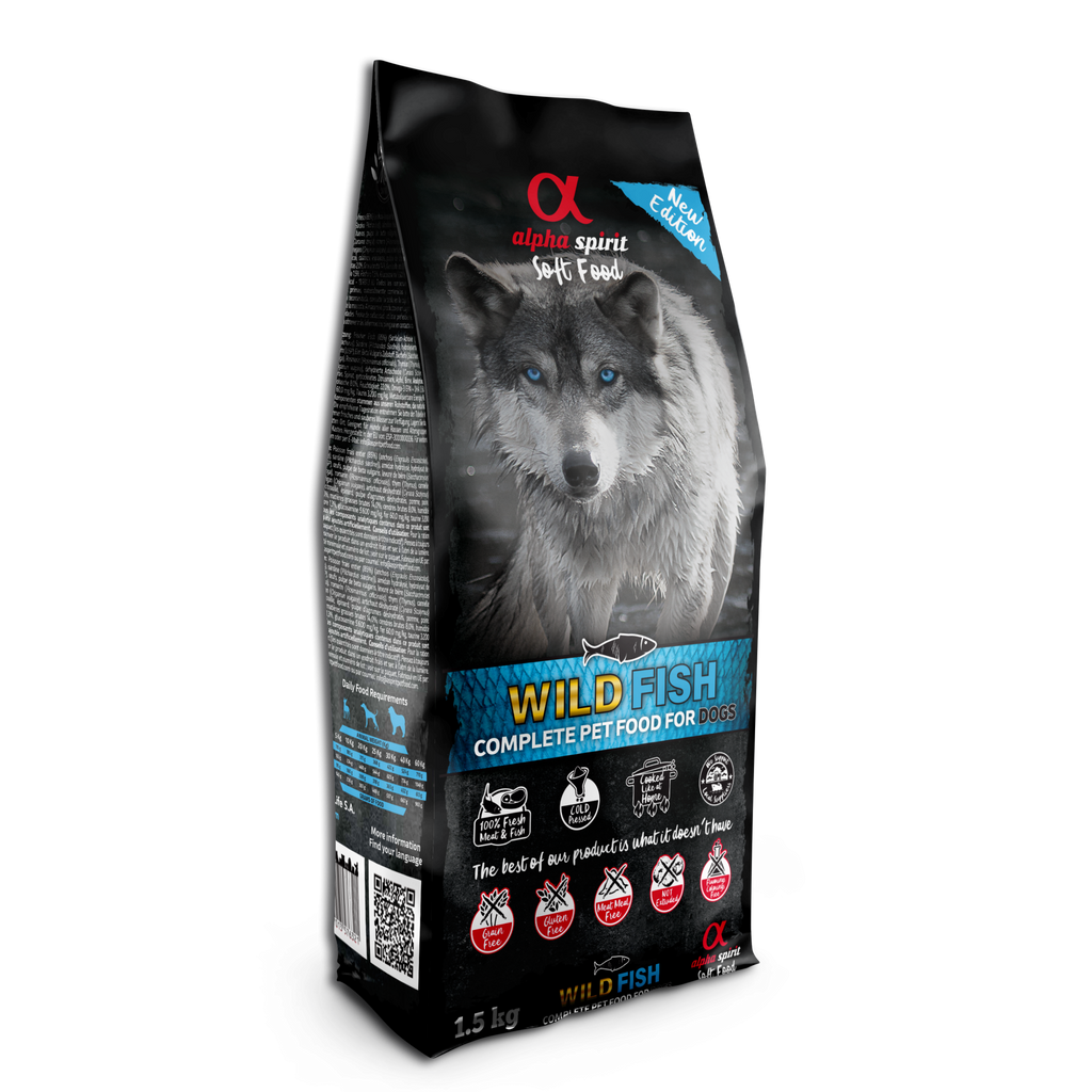 Soft Food for Adult Dogs Wild Fish 1.5 kg