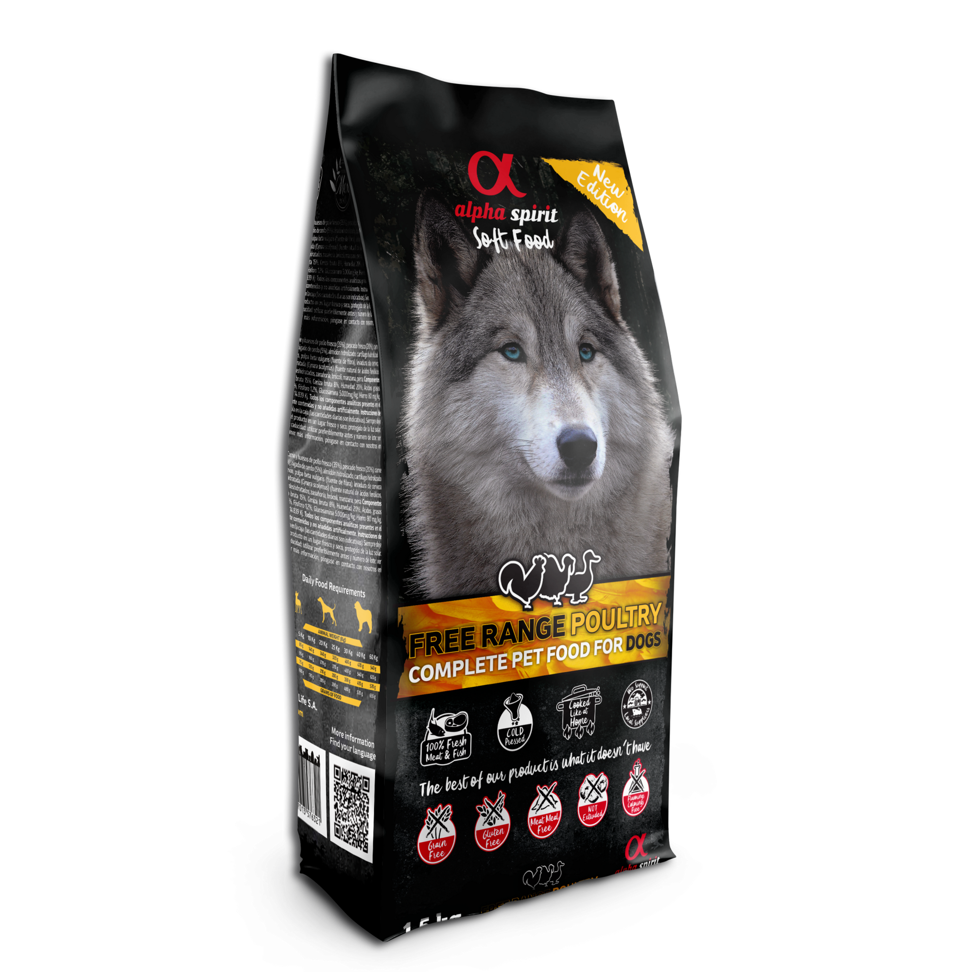 Soft Food for Adult Dogs Poultry 1.5 kg
