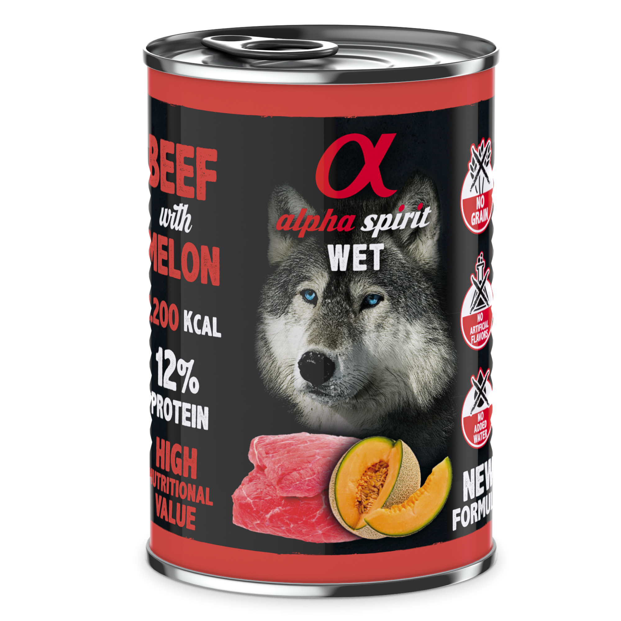 Canned Dog Food Beef With Melon 400 g