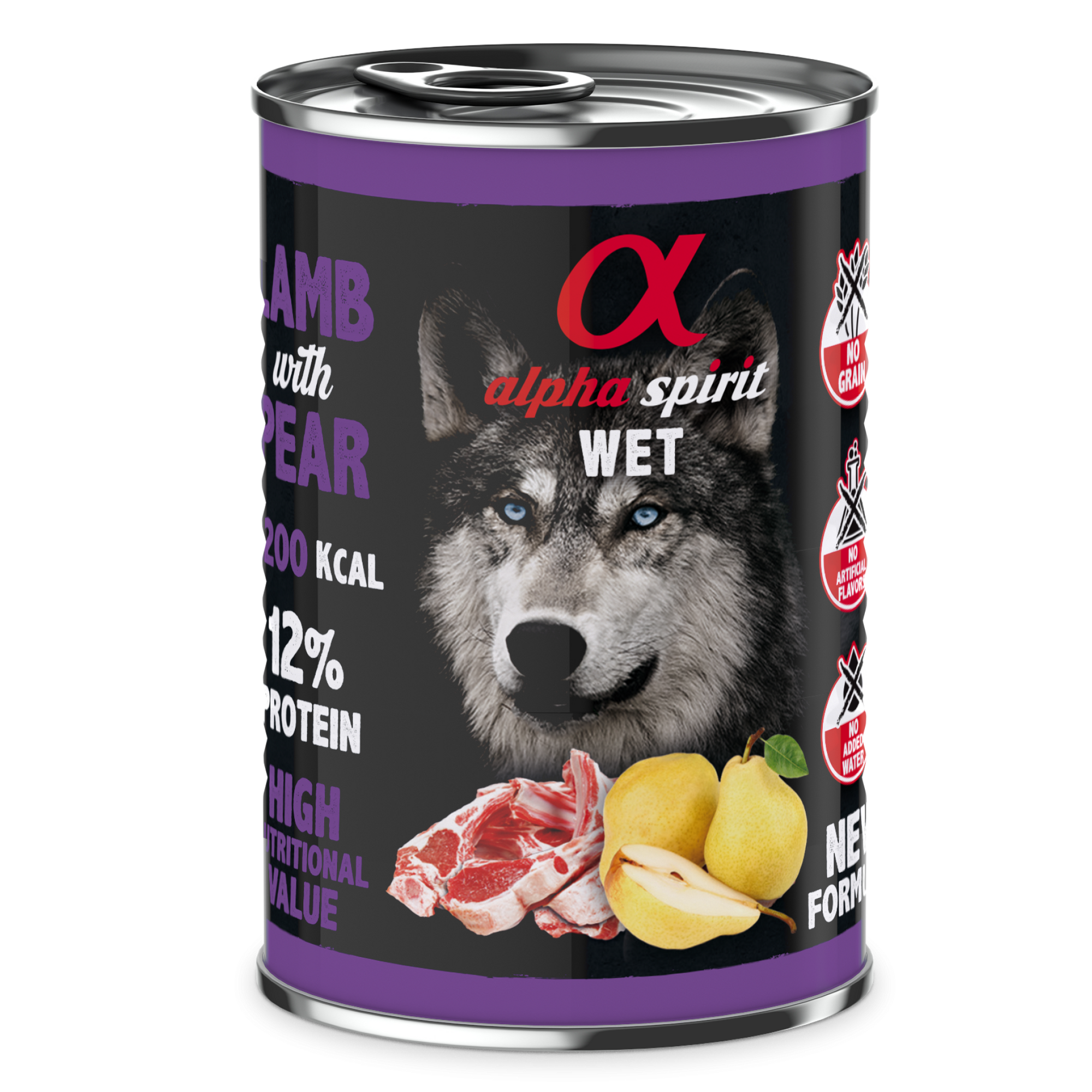 Canned Dog Food Lamb With Pear 400 g