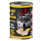 Canned Dog Food Rabbit With Banana 400 g