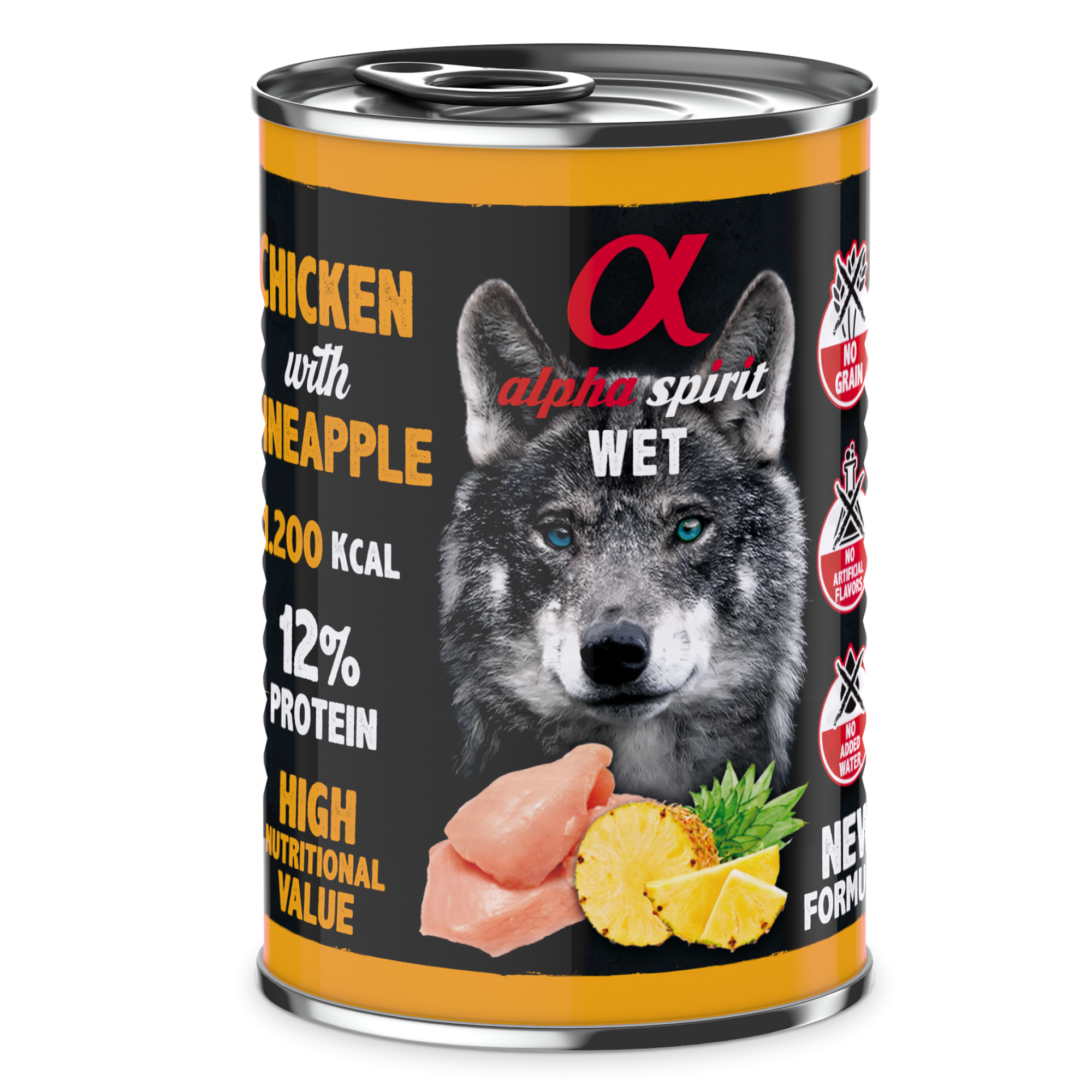 Canned Dog Food Chicken With Pineapple 400 g