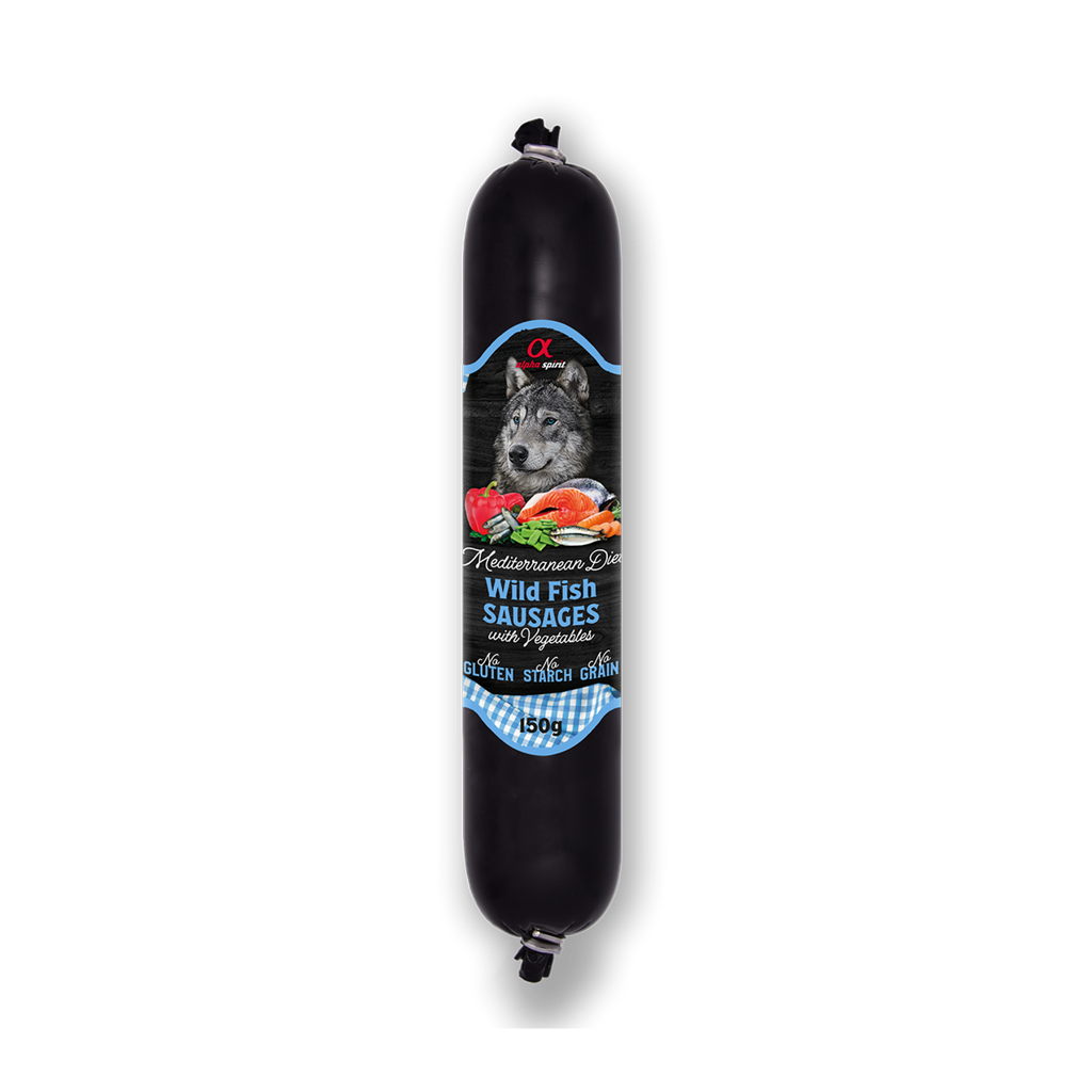 Mediterranean Sausage Wild Fish with Vegetables