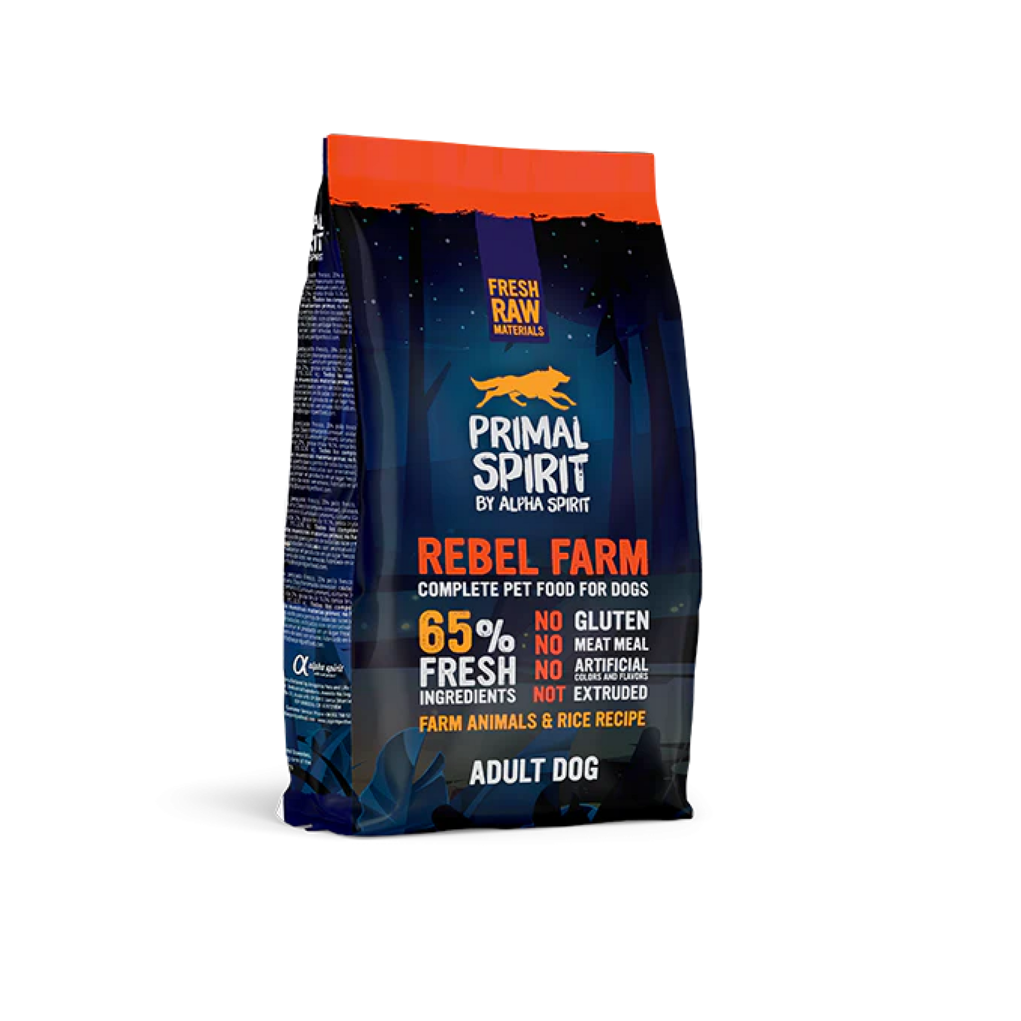 Primal 65% Rebel Farm Dog Food