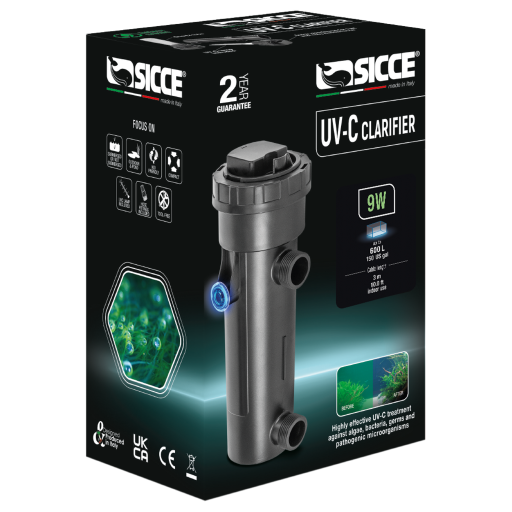 UV-C Clarifier 9W, 3m