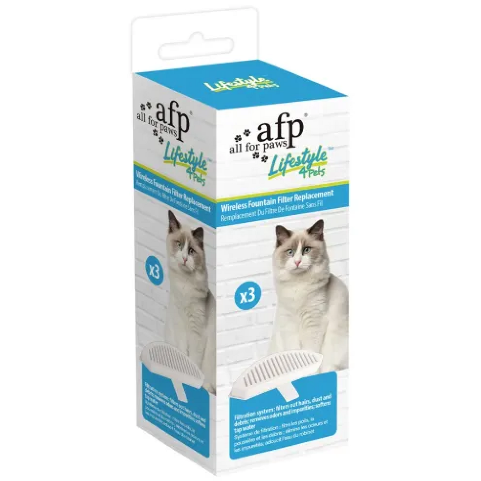 Lifestyle 4 Pets Wireless Fountain Filter Replacement 3/pk
