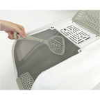 Netta Cat Litter Box Light Green 54 x 39 x 40 cm