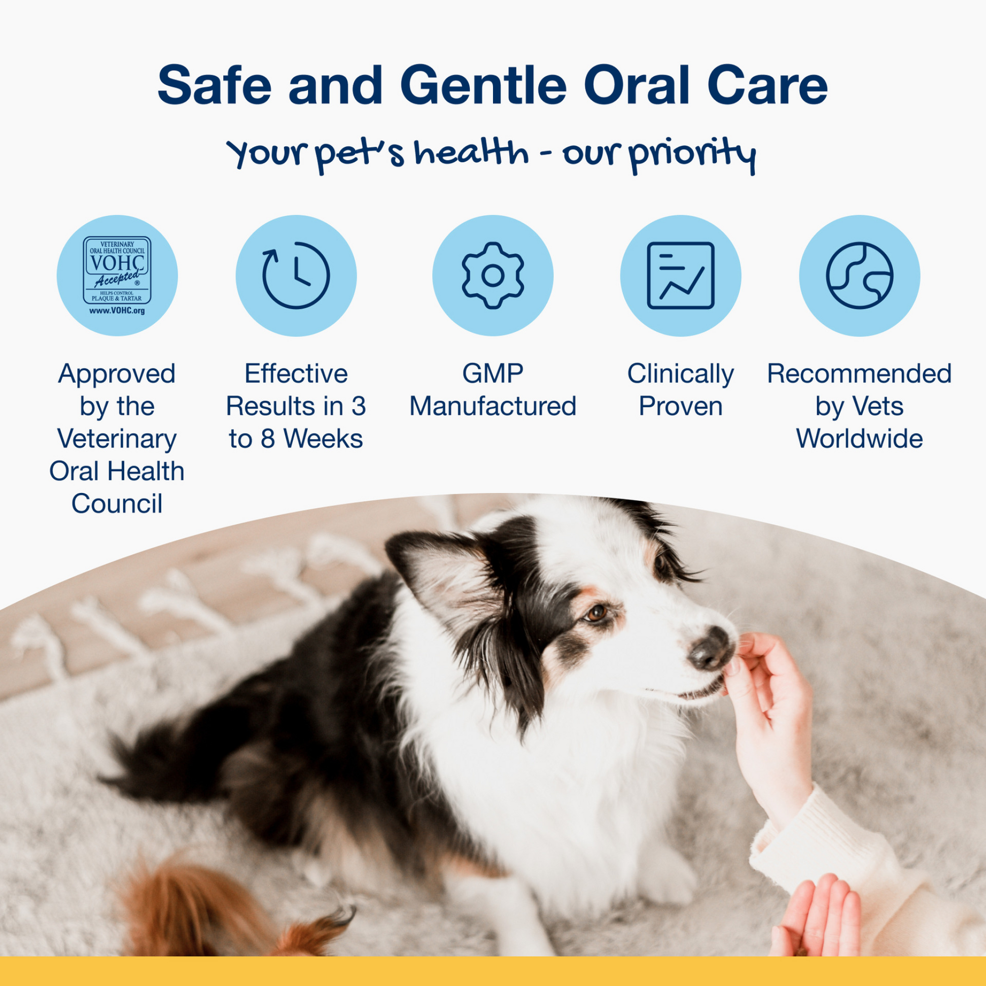 ProDen PlaqueOff Dental Bites for Medium and Large Dogs, Veggie Flavour 150 g