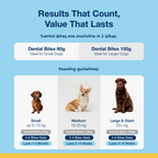 ProDen PlaqueOff Dental Bites for Small Dogs, Veggie Flavour 60 g