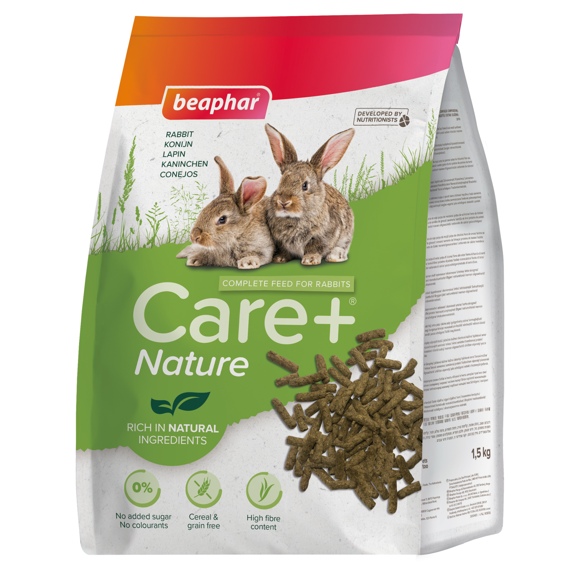 Care+ Nature Premium Food Rabbit 1.5 kg