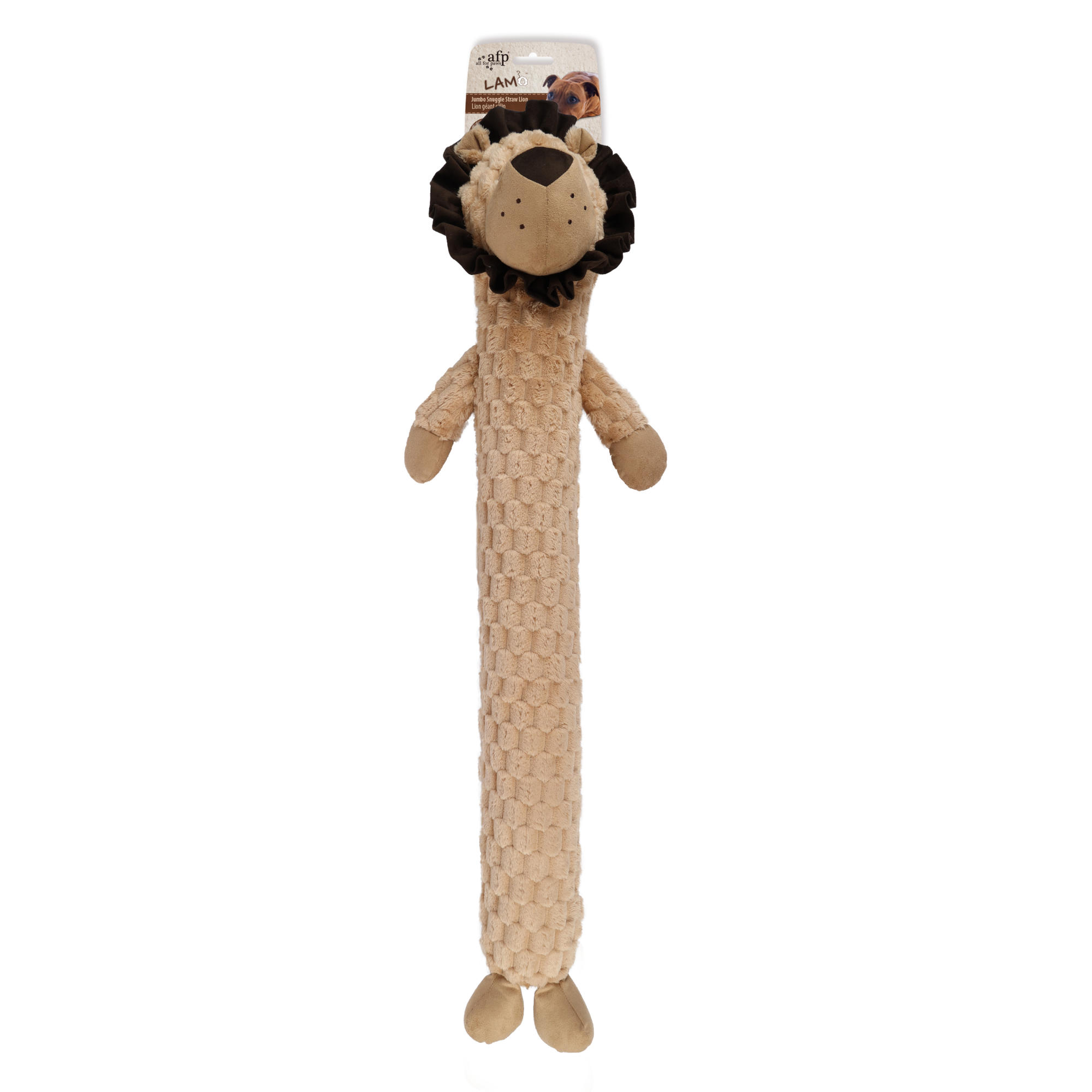 Lam-Jumbo Snuggle Straw Lion