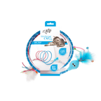 Modern Cat Spiral Cat Tunnel Blue/Pink