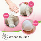 Pet Wipes Sensitive (30 Wipes)