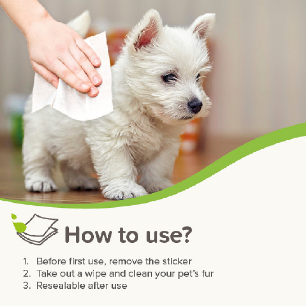 Pet Wipes Sensitive (30 Wipes)