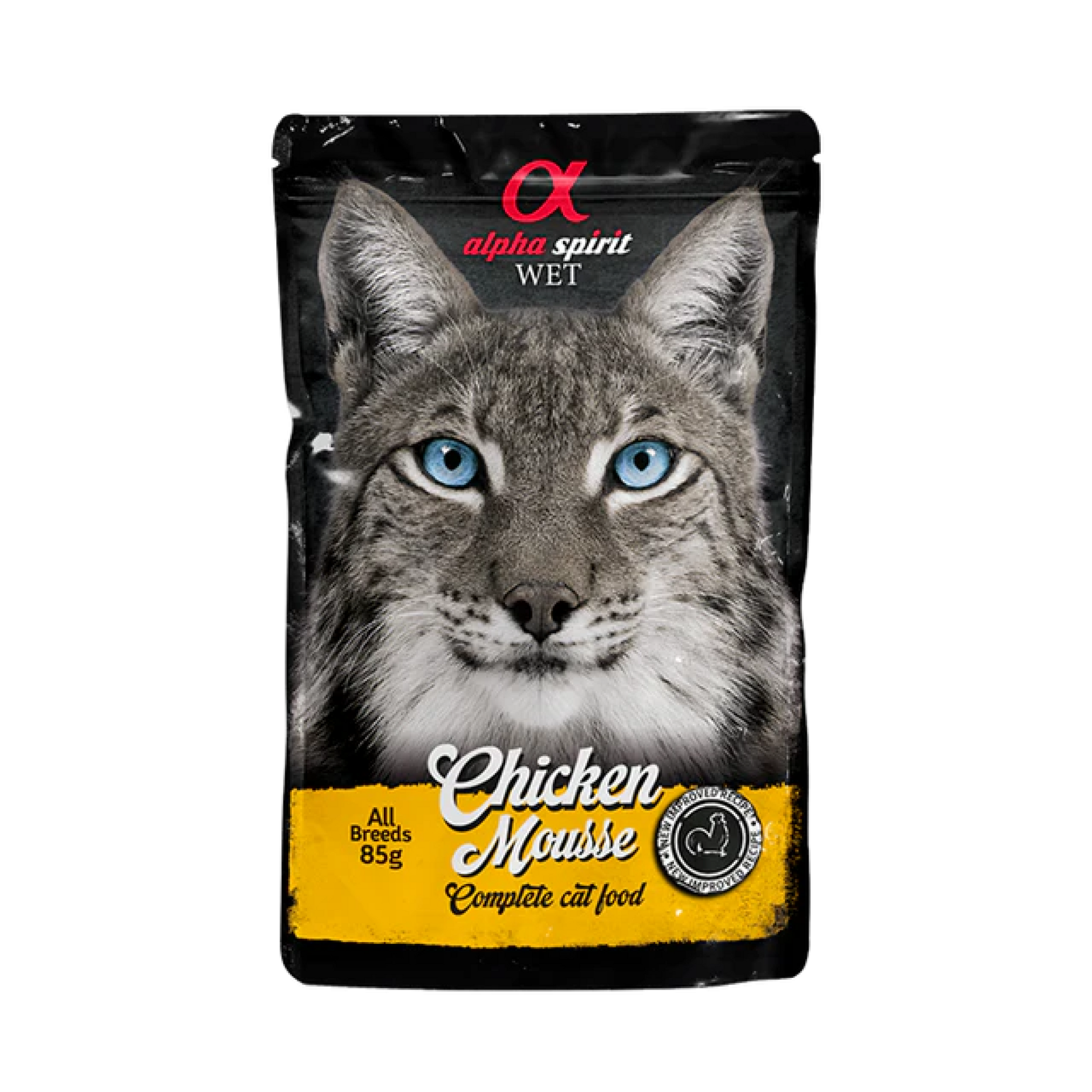 Chicken Mousse for Cats, 24 x 85 g Pouches