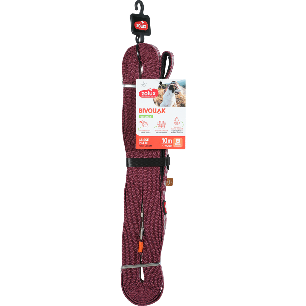 BVK Flat Lead for Dog (15 mm)