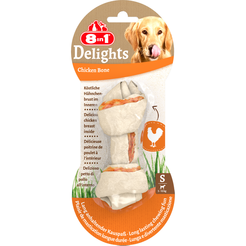 8in1 Delights Chicken Bones