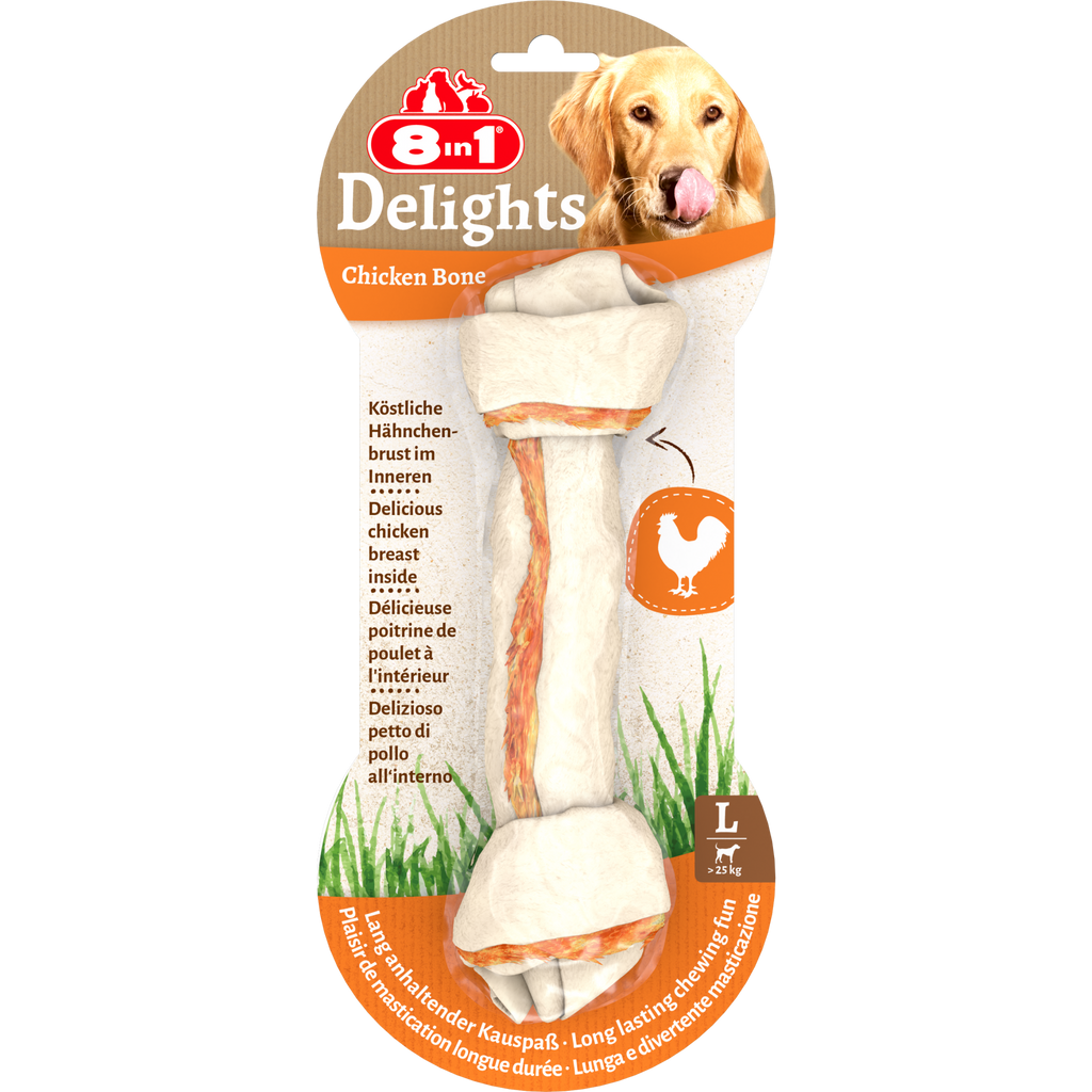 8in1 Delights Chicken Bones