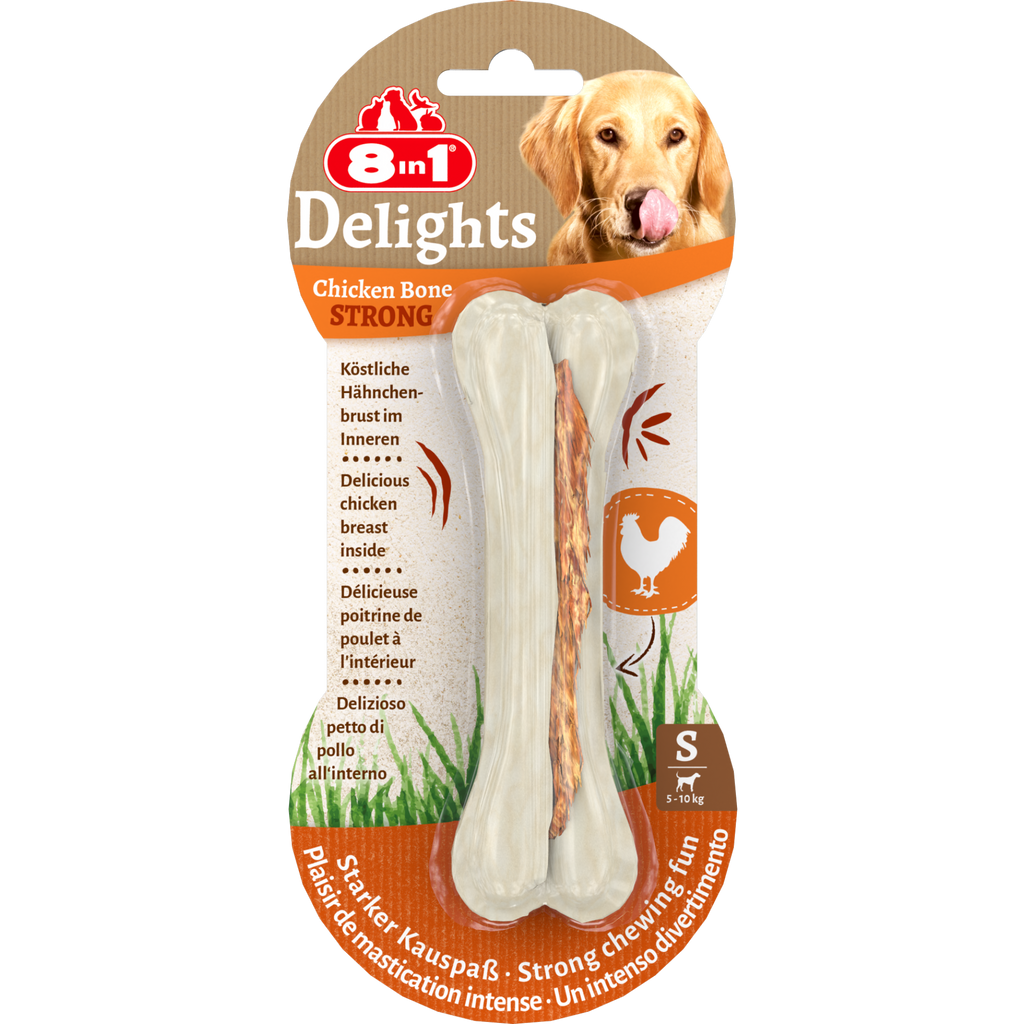 8in1 Delights Chicken Bones Strong