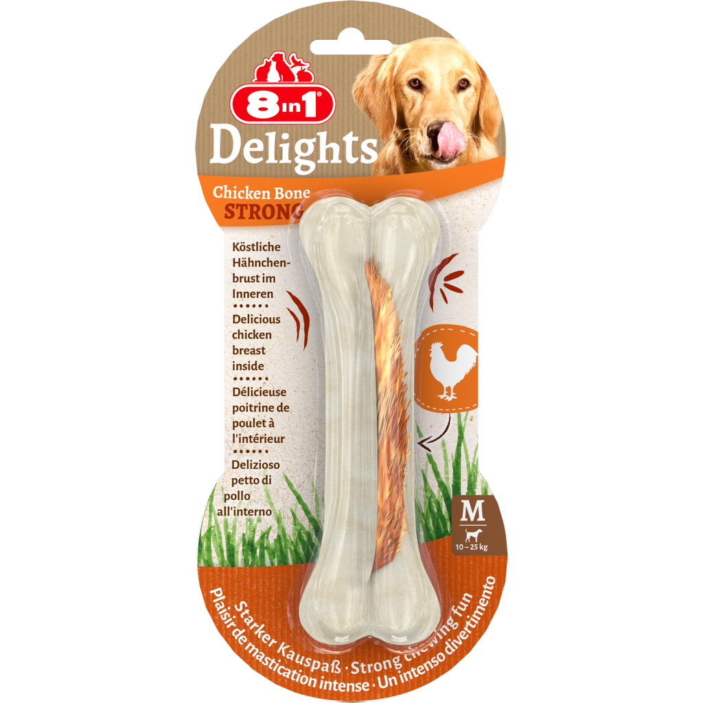 8in1 Delights Chicken Bones Strong