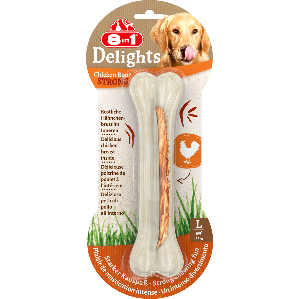 8in1 Delights Chicken Bones Strong