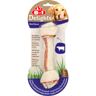 8in1 Delights Beef Bones L, 85 g
