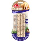 8in1 Delights Beef Twisted Sticks 10 pcs, 55 g