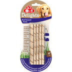 8in1 Delights Beef Twisted Sticks 10 pcs, 55 g
