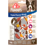 8in1 Triple Flavour Rings XS/S, 80 g