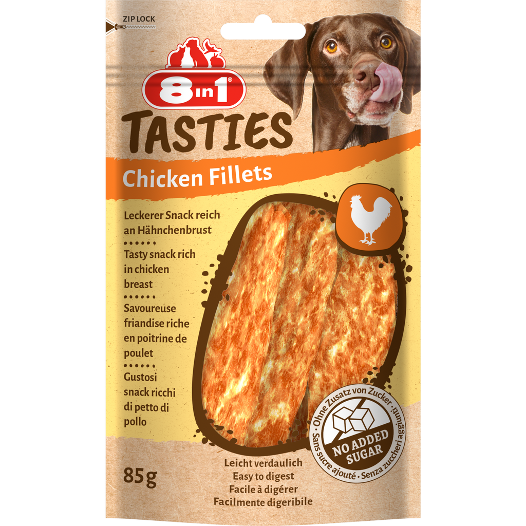 8in1 Tasties Chicken Fillets 85 g