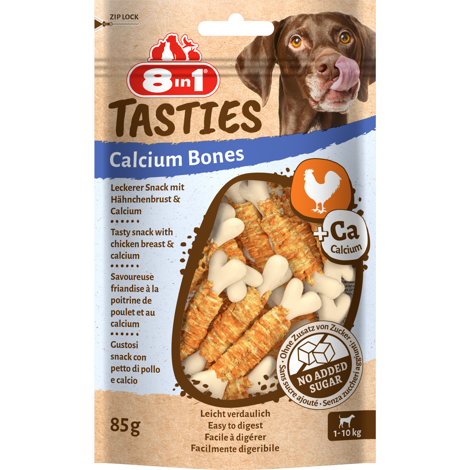 8in1 Tasties Calcium Bones 85 g