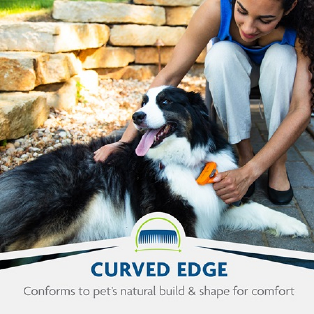 FURminator Undercoat deShedding Tool – Medium Dog, Long Hair