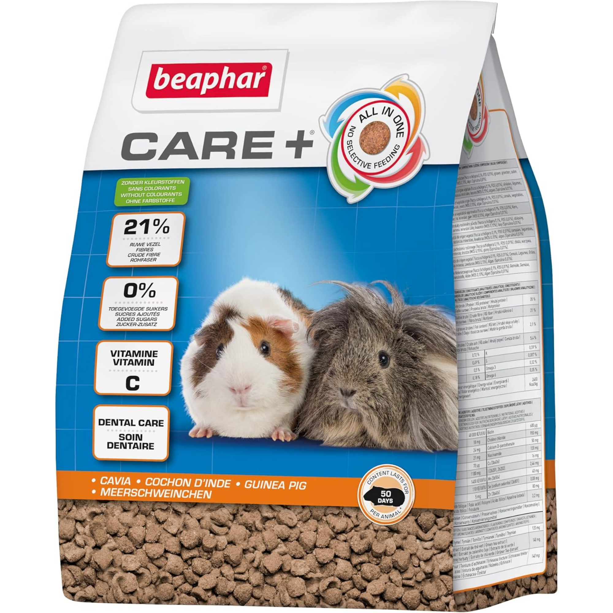 Care+ Guinea Pig Food 1.5 kg