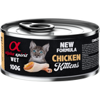 Wet Food for Kittens Chicken, 6 x 100 g cans