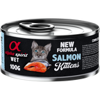 Wet Food for Kittens Salmon, 6 x 100 g cans