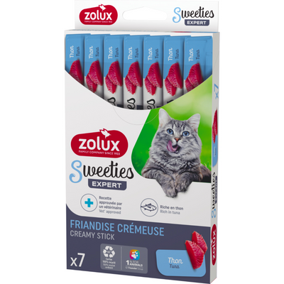 Sweeties Creamy Stick for Cats, Tuna, 7 Pieces / box