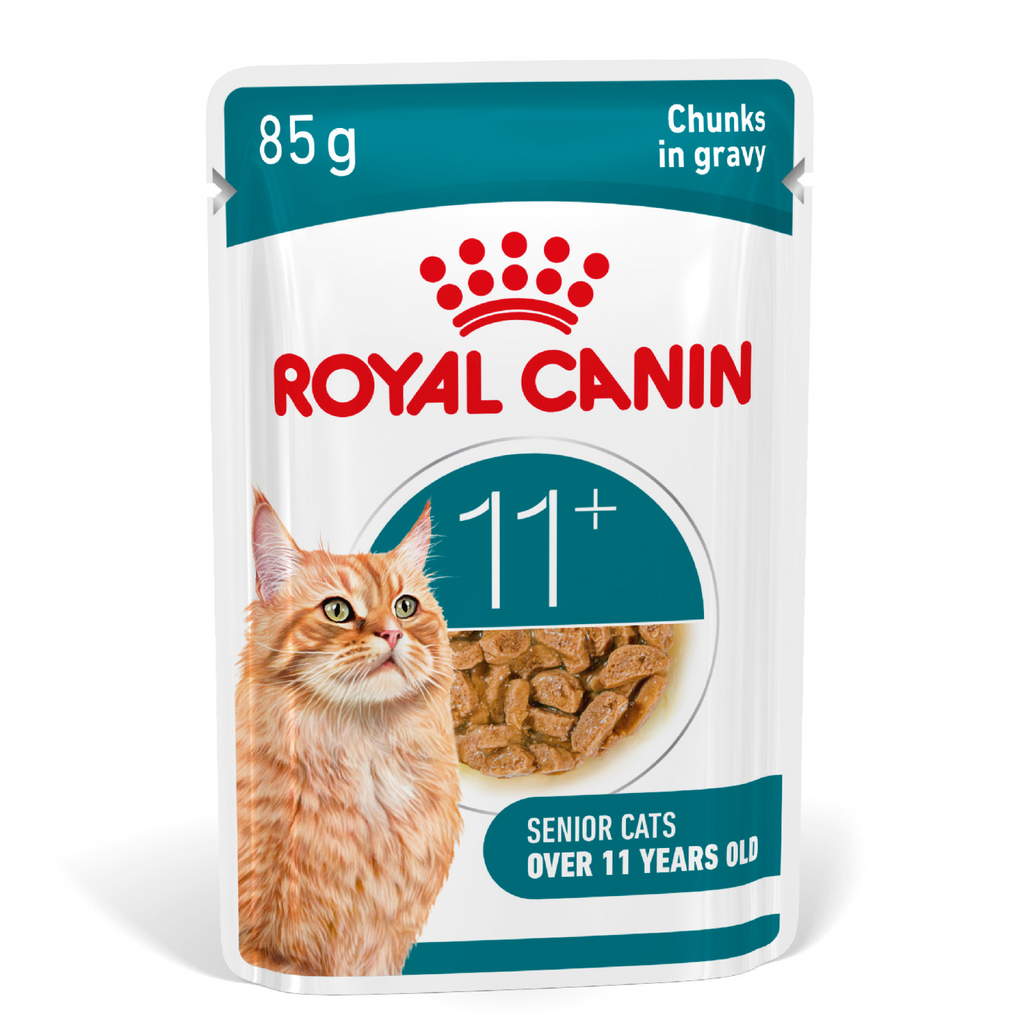 Feline Health Nutrition Ageing 11+ Gravy (Wet Food - Pouches) 12 x 85 g