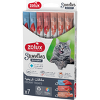 Sweeties Creamy Stick for Cats, Mixed of Tuna, Crabs & Shrimp, 7 pcs/box