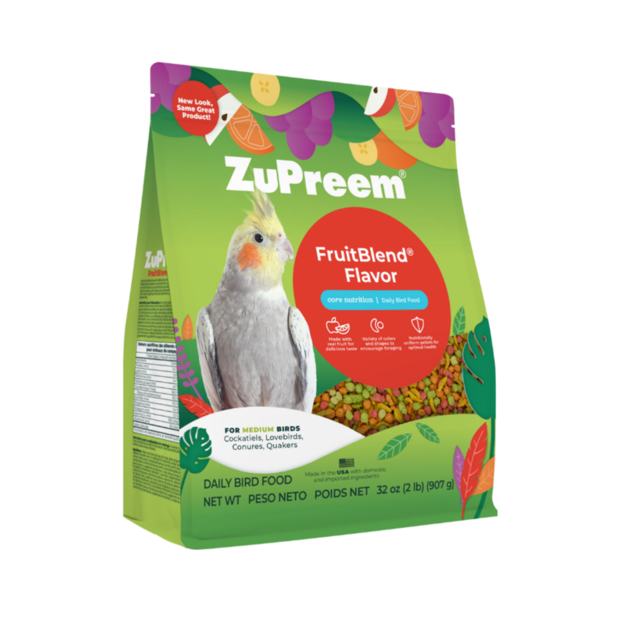 Fruitblend Flavor for Medium Size Birds
