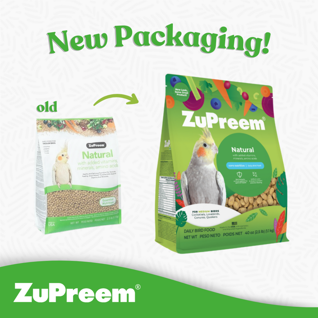 Natural Avian Diet for Cockatiels 2.5 lbs (1.13 kg)