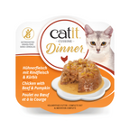 Catit Chicken Dinner, Beef & Pumpkin 75 g, 6 pcs/box