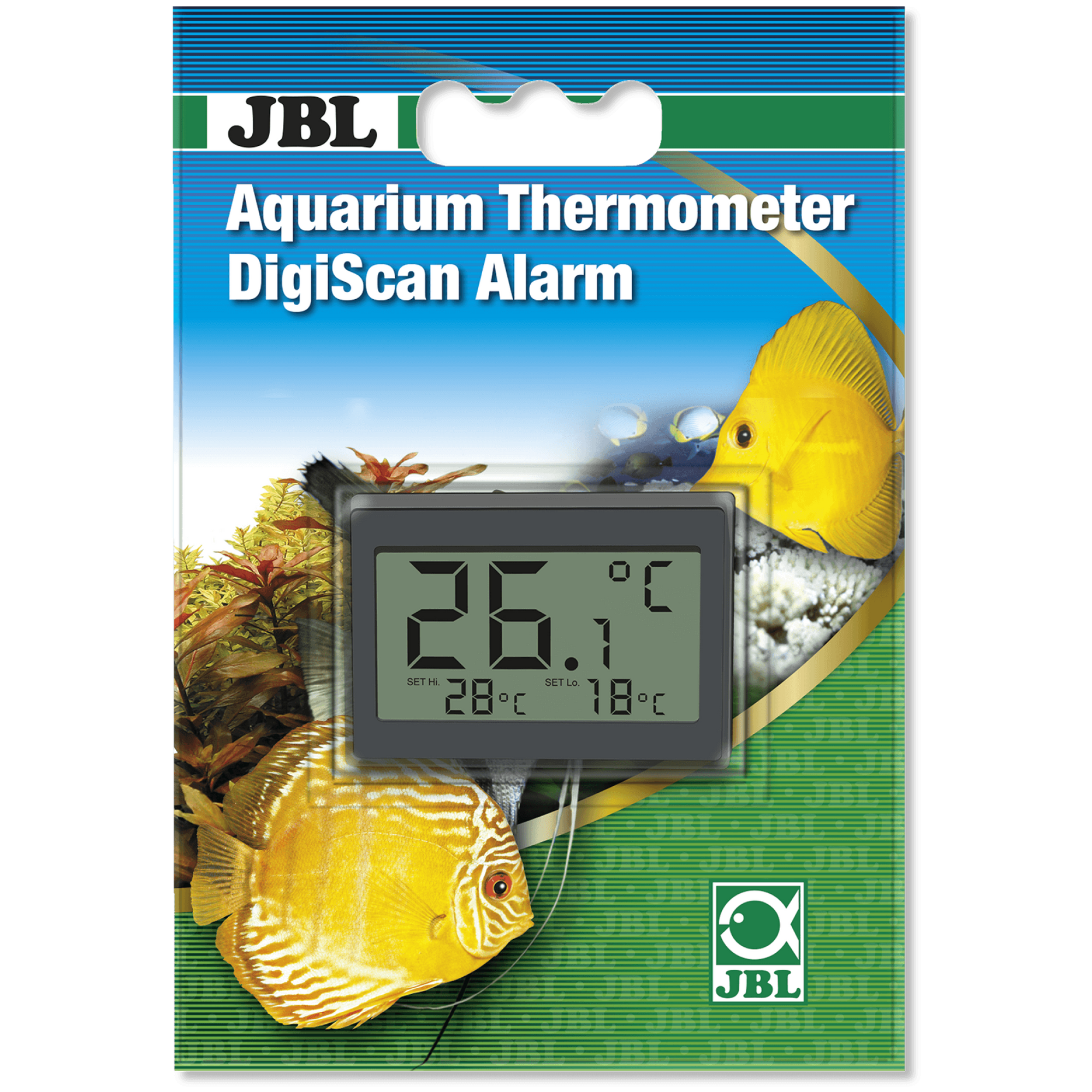JBL Aquarium Thermometer DigiScan Alarm (w/o batteries)