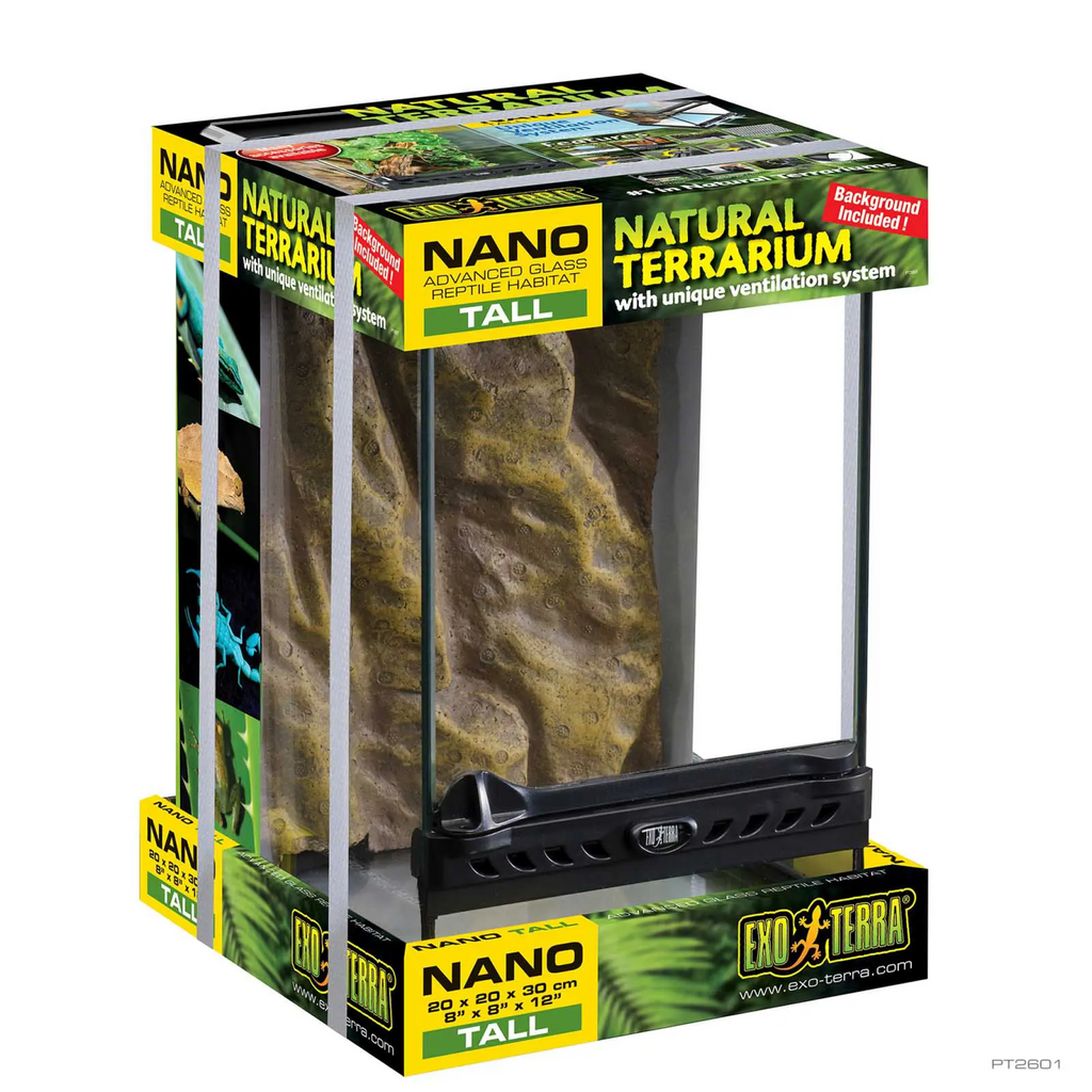Exo Terra Natural Terrarium Nano Tall 20 x 20 x 30 cm