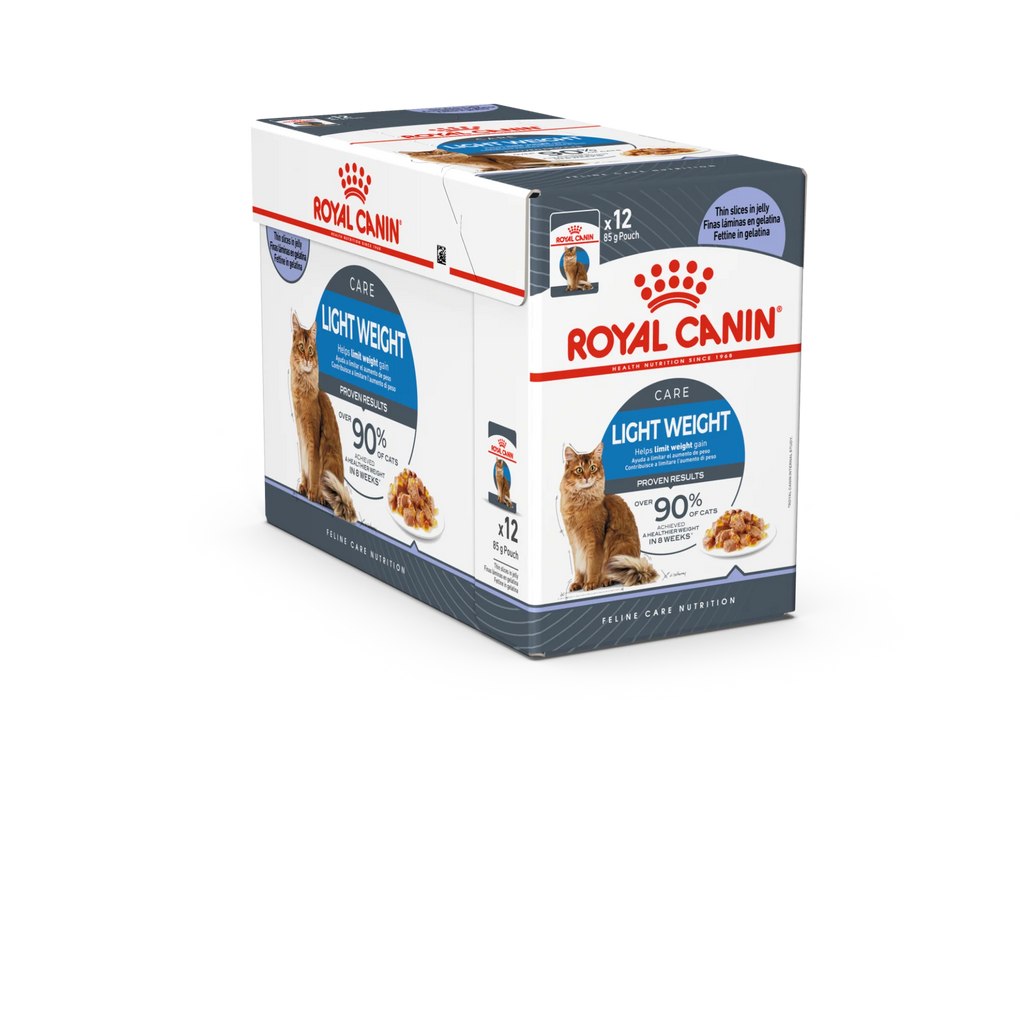 Royal Canin Light Weight Care in Jelly Cat Wet Food – 12 x 85g