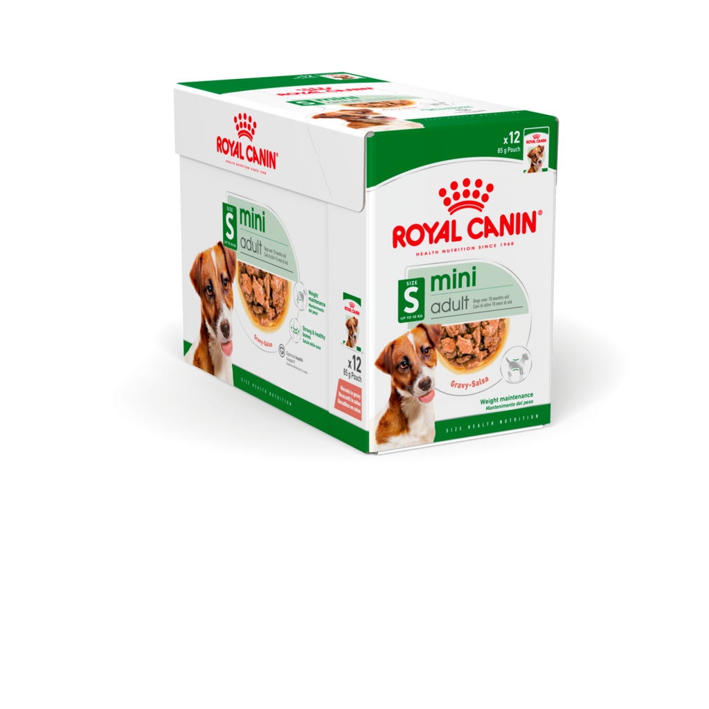 Size Health Nutrition Mini Ageing Gravy (Wet Food - Pouches) 12 x 85 g